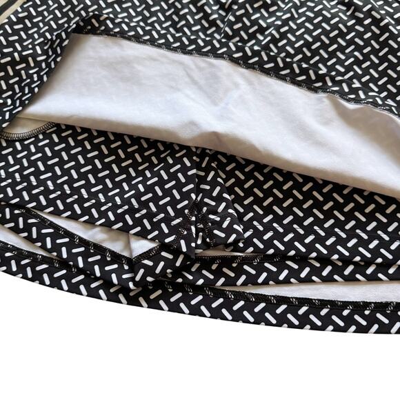 Fila Athletic Skort Women's Sz XL Black White Pocket Pickleball Tennis Golf - Picture 4 of 9